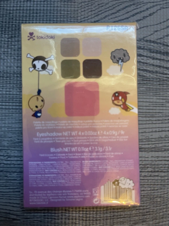 Colección TOKIDOKI ¡¡Edición Especial Limitada!! (bolsa con cremallera, mini paleta, delineador de ojos) Foto 4 de 4