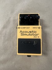 Boss AC-3 Acoustic Simulator Digital Guitar E...