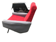 2 Fauteuils MEUROP en metal pierre Guariche