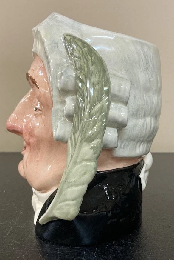 VTG ROYAL DOULTON 1958 LARGE Character Jug THE LAWYER D6498 - Image 2 of 4