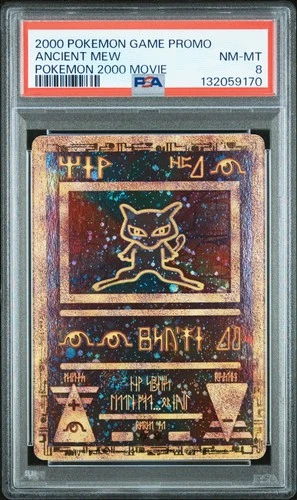 2000 POKEMON GAME MOVIE POKEMON 2000 MOVIE ANCIENT MEW PSA 8