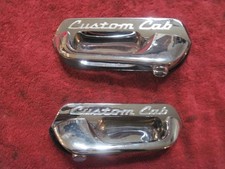 61-66 Ford Truck Door Handles Custom Cab Trim Plates Lh Rh Oem 1963 1964