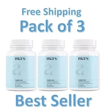 3 x Mars by GHC Surge Max Contains Shilajit Ashwagandha Gokshura 60Caps