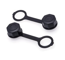 2PCS Gas Can Vent Caps, Rear Vent Screw Caps for Replacement, Fit Most Fuel D...