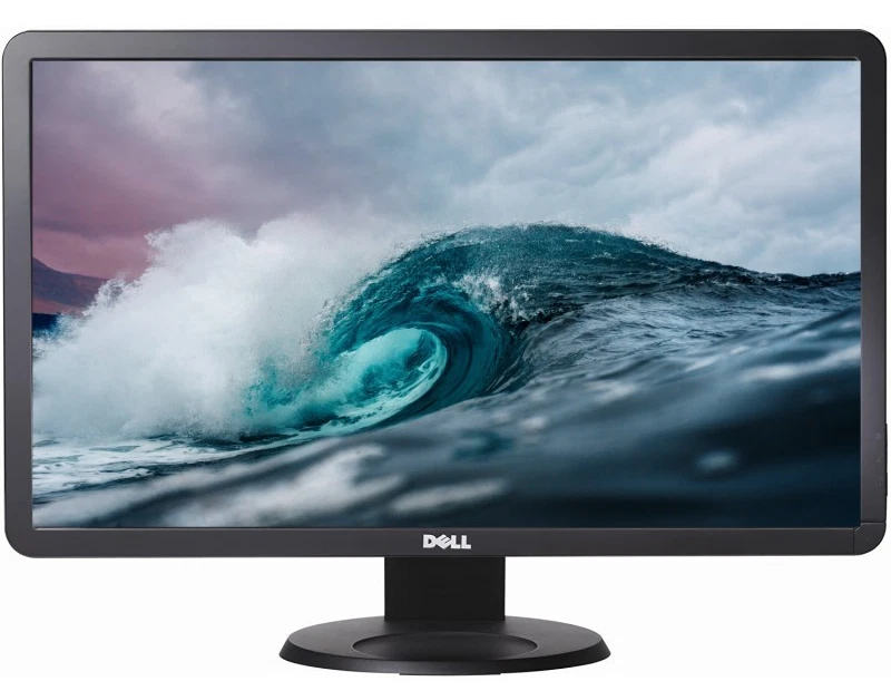 24 inch Dell Monitor S2409W 1920x1080 HDMI DVI VGA Audio 5ms 300 cd/m2 80000:1 - Image 3 of 4