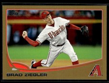 2013 Topps Gold Brad Ziegler 1511/2013 Arizona Diamondbacks #169