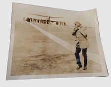 King Edward VIII Press Photo 1936 Flight on HMS Courageous Landing at Weymouth
