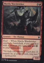 Mardu Warshrieker #117 Khans of Tarkir Common MTG