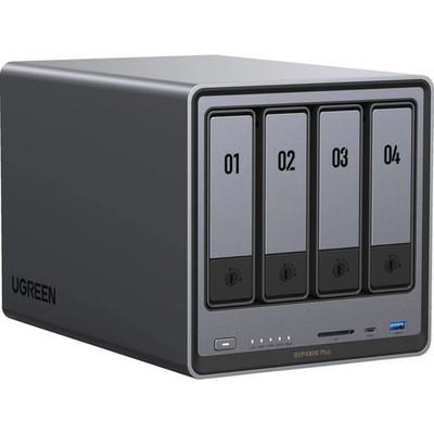 UGREEN NASync DXP-4800 Plus NAS (Diskless) Gray 2.5 Zoll