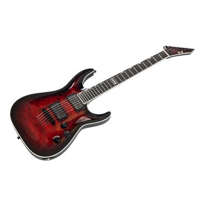 ESP E-II HORIZON NT-II EMG STBCSB SEE THRU BLACK CHERRY SUNBURST * NEW *