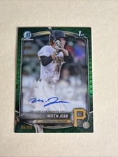 2025 Bowman Chrome Mitch Jebb #CPA-MJ Green Reptilian Refractor Autograph /99 