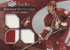 2007-08 Sweet Shot Sweet Stitches Triples #SST-SD Shane Doan/299