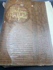 RARE AND UNIQUE, Vintage Writing Portfolio, T...