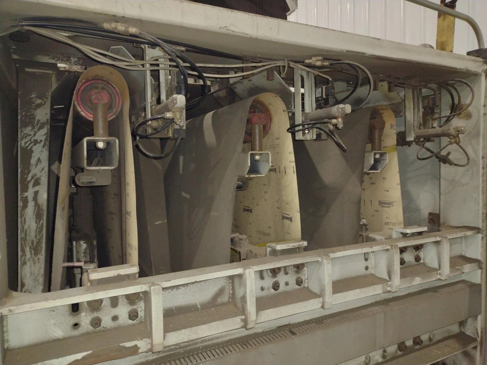 53" x 3 HEAD BIESSE REGAL MODEL #530-1350 WIDE BELT SANDER FINISHER: STOCK #2207