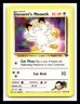 💥 Giovanni's Meowth Gym Challenge Non Holo # 74/132 Pokemon 2000 Vintage