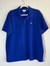 Lacoste Polo Shirt Men  s 3XL Classic Fit Blue Cotton Polo