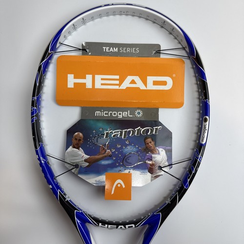 Head Raptor Mid Plus Microgel Tennis Racket Grip 4 3/8 Head 102” New Unstrung - Picture 2 of 5