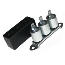 Condenser With Cover & Bracket For Triumph BSA Triples A50 AJS 47638