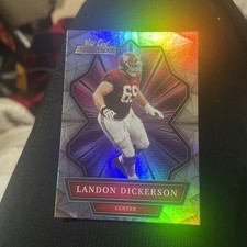 2021 LANDON DICKERSON WILD CARD ALUMINATION NFL ROOKIE RC CARD #ABC-61 EAGLES