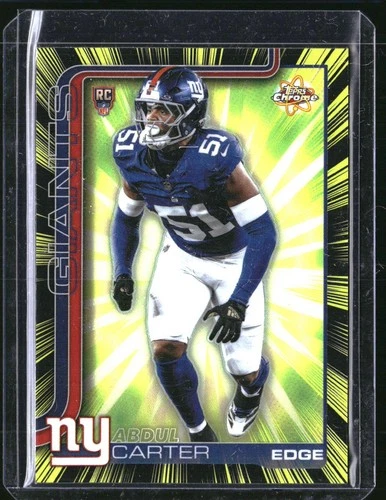 2025 Topps Chrome Abdul Carter Base (RAW)