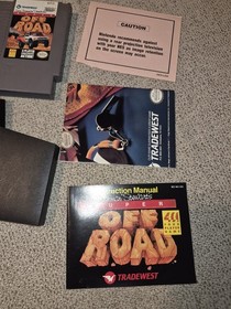 Super Off Road (Nintendo NES, 1989) CIB Complete Tested Works