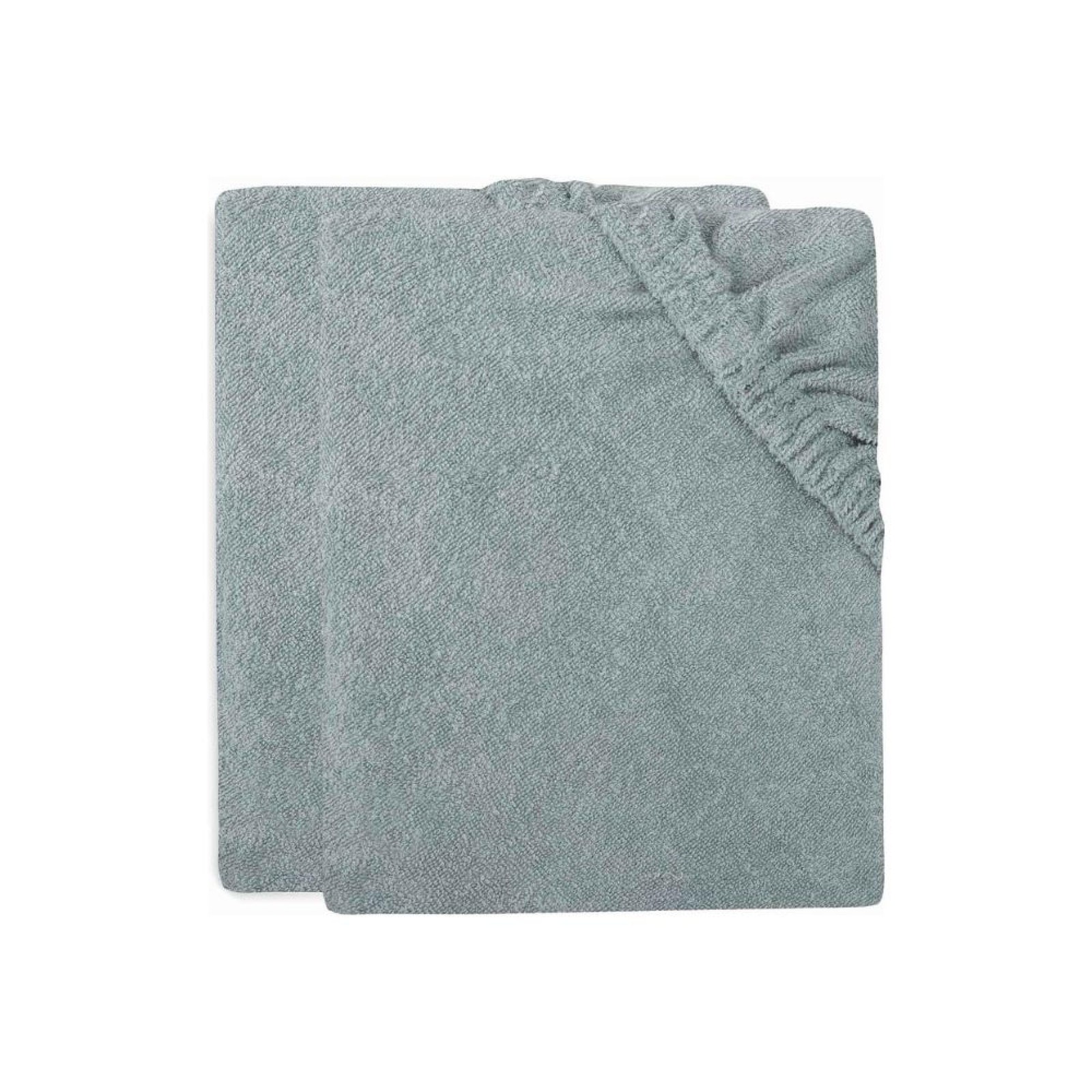 Housse matelas à langer 50x70 absorbante contre les fuites vert mer