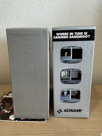 Konami Where in Time Is Carmen Sandiego? NES Game Manual