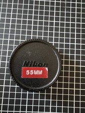 3 X Nikon style REAR Lens Caps for All Nikon F-mount lenses