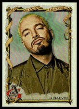 J Balvin 2023 Topps Allen & Ginter #222 Silver Portrait Baseball Card