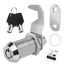 Cylinnda RV Storage Lock - 1-1/8" Cam Lock Keyed Alike Toolbox Locks Replacement