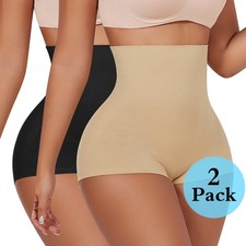 Women Tummy Control Shapewear High Waisted Body Shaper Shorts Slimming Panties