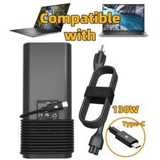 130W Type-C Laptop Charger for Dell XPS Precision Lenovo HP