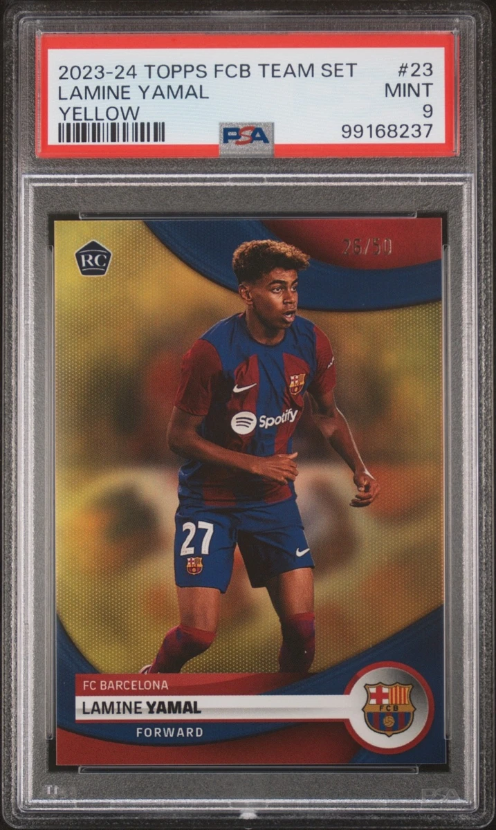 2023-24 Topps FC Barcelona Team Set - Lamine Yamal #23 for sale | eBay