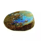 14.10Ct UNIQUE RAREST ! CRYSTAL CORES MATRIX DESIGN PICTURE KOROIT BOULDER OPAL
