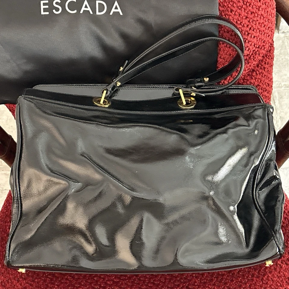 Cartera de charol Escada Foto 2 de 4