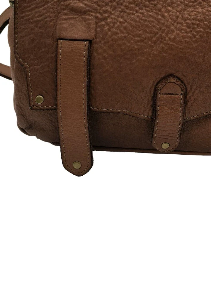 MIA TOMAZZI Sac postier Moyen Dames Sac brun style décontracté - Photo 3/4