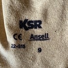 7 Pairs Ansell Ksr® Multi-Purpose Vinyl-Coated Gloves, 9, Yellow New 22-515 — photo 2
