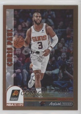 2022-23 Panini NBA Hoops Tribute Artist Proof Gold 2/10 Chris Paul #288 e1e