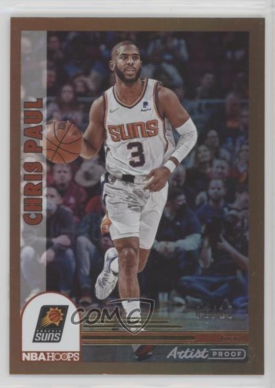 2022-23 Panini NBA Hoops Tribute Artist Proof Gold 2/10 Chris Paul #288 e1e