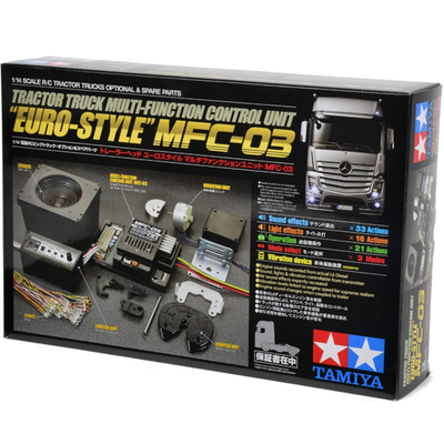 Tamiya RC Tractor Truck Multi-Function Control Unit Euro Style MFC-03 56523 - Foto 4