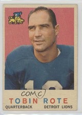 1959 Topps Tobin Rote #170 0q5