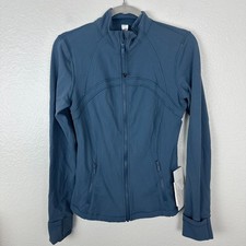 NWT Lululemon Define Jacket Luon 8 Blue Full Zip Athletic Activewear Athleisure