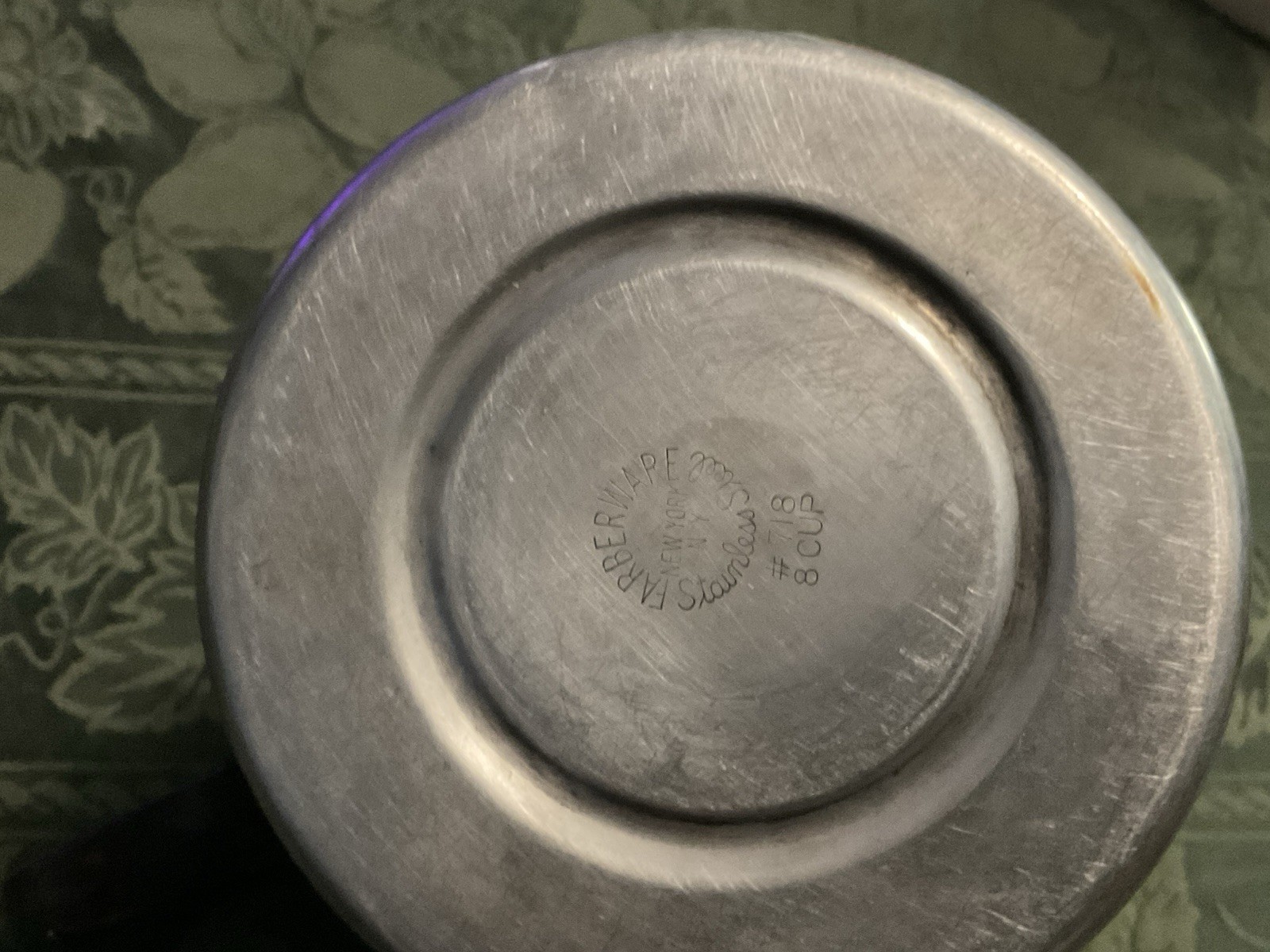 Vintage Farberware 8-Cup Stainless Steel Stovetop Percolator #718 – Complete Set