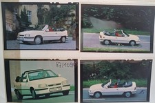Dia0380/ 4 negativi Opel Kadett GSi Cabrio 1988 ca.