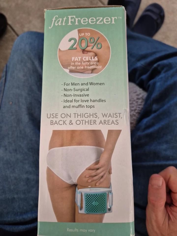 Dispositivo para esculpir corporal con congelador de grasa con correa y adaptador - sin almohadillas Foto 4 de 4