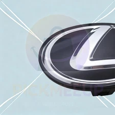 53141-60090 Front Grille Emblem ABS Black Silver For GX460 LX570 RC F RC300 GS F