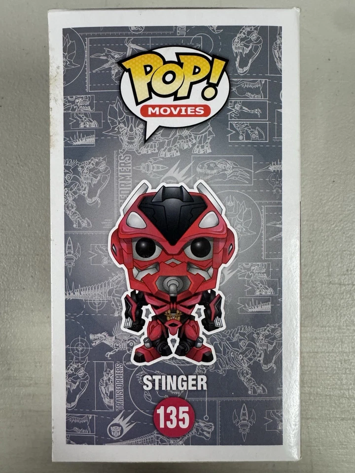 Stinger 135 ~ Transformers 4: Age of Extinction ~ Vinilo Funko Pop + PROTECTOR Foto 4 de 4