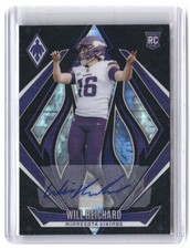 Will Reichard Rookie 2024 Panini Phoenix Autographs Black hyper
