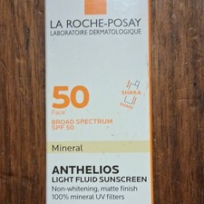 La Roche-Posay Anthelios Mineral Fluid Sunscreen SPF 50 Broad Spectrum Face