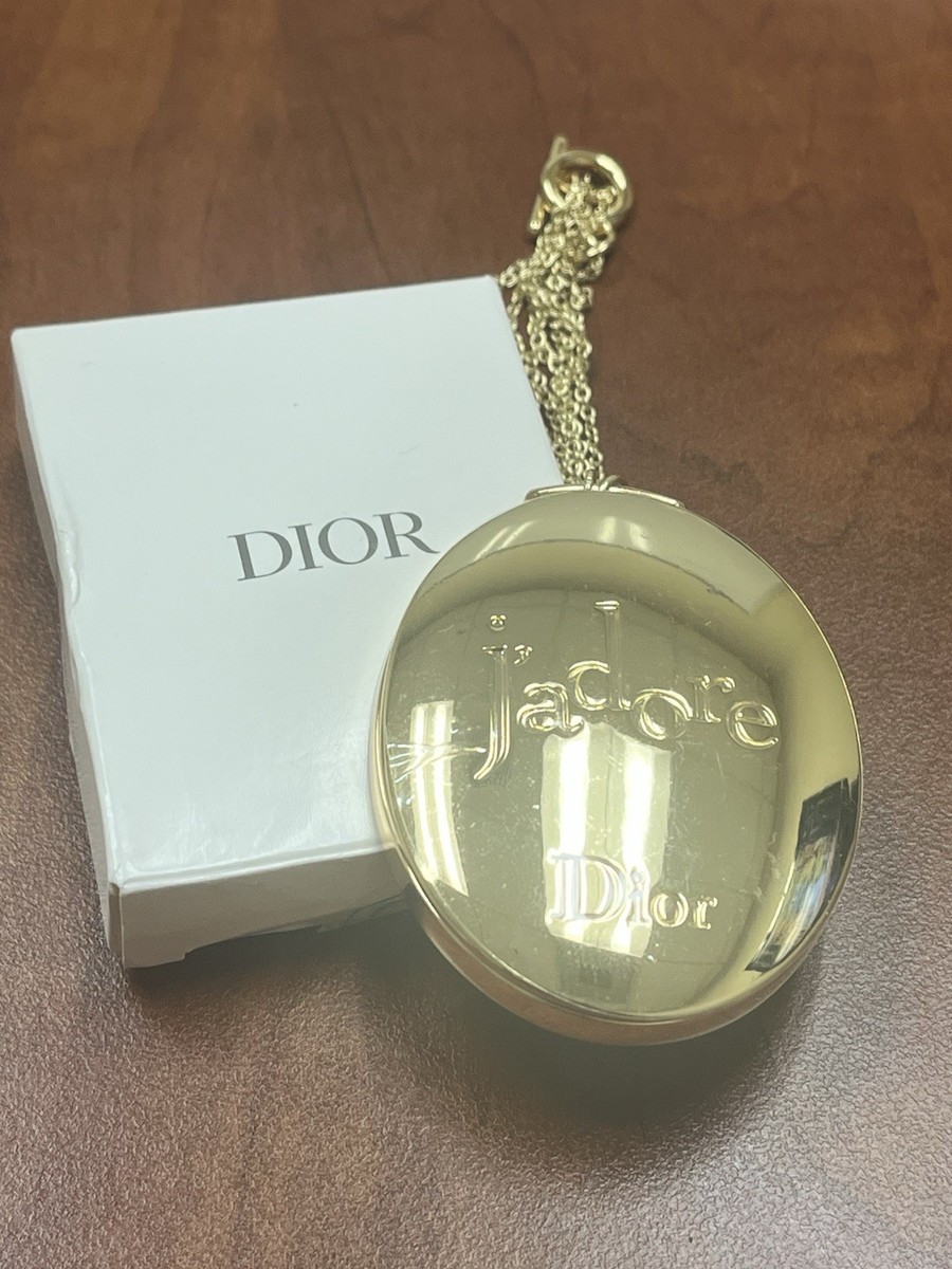 Dior チャーム ゴールド 約7cm J'Adore Dior Gold Mirror Keychain / Bag Charm GWP/Novelty | eBay